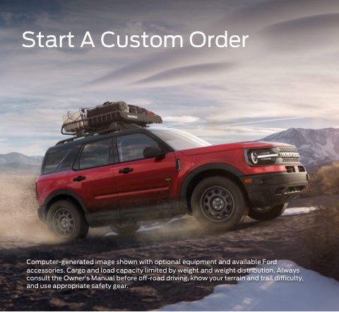 Start a custom order | Parkway Ford in Pampa TX